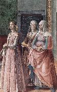 Domenicho Ghirlandaio Birth of St John the Baptist (detail) Germany oil painting artist